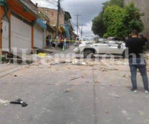 Jovencita murió cuando salió a hacer un mandado, su carro cayó de 17 metros de altura (Foto: El Heraldo Honduras/...