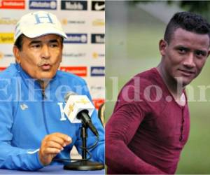 Jorge Luis Pinto y Luis Garrido. El nuevo conflicto que rodea la Selección Nacional de Honduras. (Fotos: Ronal Aceituno / Deportes EL HERALDO / Grupo Opsa)