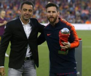 Messi y Xavi igualan en la cantidad de partidos disputados con Barcelona.