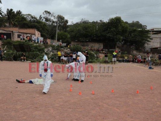 La víctima recibió al menos siete impactos de bala en su cuerpo. Foto: David Romero/EL HERALDO.