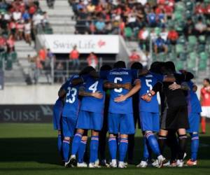 La selección de Islandia no ha tenido buena suerte en la Liga de Naciones de la EUFA. Foto:AFP