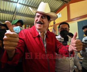 El expresidente celebró los primeros datos brindados por el CNE.