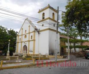 La iglesia La Merced está ubicada en el barrio La Cruz, en el pleno centro del casco histórico de Choluteca, al sur de Honduras. Foto: EL HERALDO.