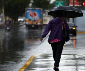Este viernes se espera una cantidad considerable de lluvias en la capital de Honduras. Foto: EL HERALDO