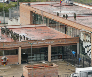 La prisión de Turi, en la ciudad ecuatoriana de Cuenca, el 14 de enero de 2024, después de que soldados y fuerzas especiales recuperaran su control.