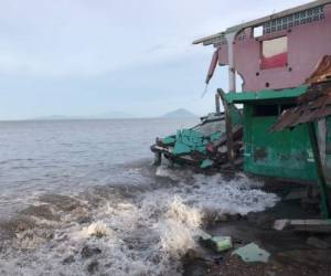 Las lluvias han causado daños en el departamento de Choluteca, zona sur de Honduras.