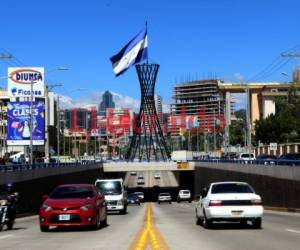 La rotonda se ubica en el bulevar Centroamérica. Foto: Alex Pérez/EL HERALDO