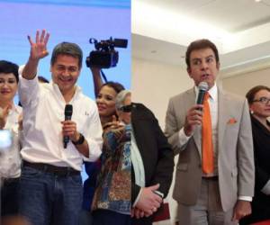Juan Orlando Hernández ha sumado 5,879 votos por hora en el último día, mientras que Salvador Nasralla está creciendo en apenas 4,451 votos cada hora. (Foto: El Heraldo Honduras/ Noticias Honduras hoy)