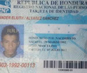La víctima fue identificada como Sander Eliuth Álvarez Sánchez. Foto: EL HERALDO