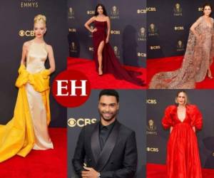 Las principales estrellas de la televisión comenzaron a desfilar por la alfombra roja este domingo para la primera ceremonia presencial de los Emmy desde el inicio de la pandemia en 2020, donde Netflix se perfila para ganar finalmente el mayor premio por la serie 'The Crown'. Alas negras, colores llamativos, vestidos frescos y elegantes... así posaron para la cámara los nominados de esta noche. FOTOS: AP/AFP