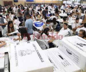 18,103 actas fueron distribuidas por el TSE en las Mesas Electorales instaladas en los 298 municipios.