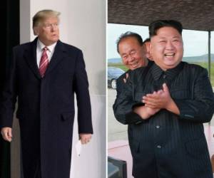 Donald Trump, presidente de Estados Unidos, y el líder norcoreano Kim Jong-Un. (Fotos: AP)