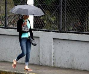 Las precipitaciones tendrán énfasis en el centro, sur y occidente del país. (Foto: El Heraldo Honduras)