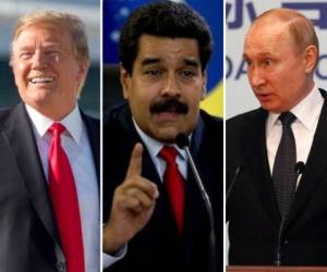 Donald Trump ha cuestionado fuertemente al gobierno de Nicolás Maduro y lo ha acusado de 'dictadura', mientras que el gobierno de Rusia con Vladimir Putin al frente ha mostrado su apoyo a Maduro.