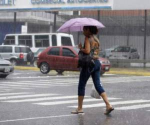 Las lluvias prevalecerán en varias zonas de Honduras. (Foto: EL HERALDO Honduras)