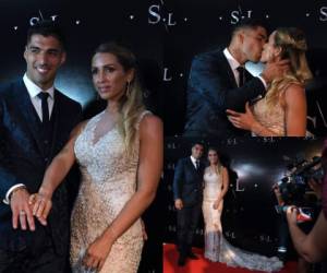 El delantero del FC Barcelona, Luis Suárez, renovó sus votos matrimoniales con su amada esposa, Sofía Balbi, diez años después de haberla llevado al altar. (Fotos: AFP)