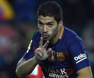 Luis Suárez marcó triplete en el triunfo del Barça ante el Bilbao.