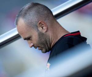 Andrés Iniesta no fue convocado por el técnico Ernesto Valverde entre los jugadores que disputarán la vuelta de la Supercopa de España (Foto: Agencia AFP)