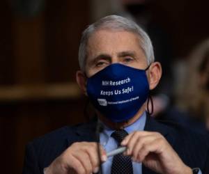 El doctor Anthony Fauci, director del Instituto Nacional de Alergia y Enfermedades Infecciosas asiste a una audiencia en el Senado, Washington, el 23 de septiembre de 2020.