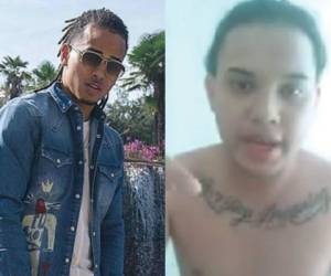 El cantante Ozuna (izquierda) se ha ganado el desprecio de la comunidad hondureña luego que se conociera que el guardia de seguridad que agredió sería catracho. El usuario Gerson Chavarría (derecha) publicó un video donde da a conocer la nacionalidad del agredido y amenaza al reguetonero.