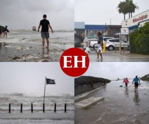 El estado de Texas, uno de los más castigados por el covid-19 en Estados Unidos fue azotado este sábado por el huracán Hanna, el primero del año 2020 en el Atlántico, que hace prever fuertes aguaceros e inundaciones peligrosas.. Fotos: Agencia AP.