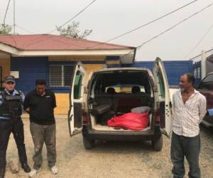 Los dos sospechosos fueron detenidos y la carne decomisada en horas de la madrugada de este martes. (Foto: RedInformativaH)