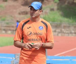 Diego Vazquez, técnico de Motagua (Foto: Ronal Aceituno/OPSA)