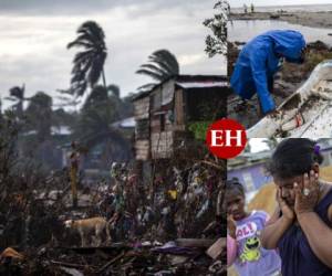 Los presidentes centroamericanos clamaron este lunes ante la comunidad financiera y organismos internacionales recursos para promover la reconstrucción de sus respectivos países, ante los da daños que causan los huracanes Eta y Iota propiciados por el cambio climático, así como los efectos del covid-19. Fotos: AFP/AP.