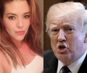 La exMiss Universo, Alicia Machado, ha manifestado su enojo con Donald Trump públicamente. Fotos: Instagram/AFP