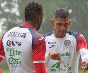 Ambos jugadores ya se pusieron a tono y podrán conformar la dupla en el ataque el próximo domingo ante Platense.