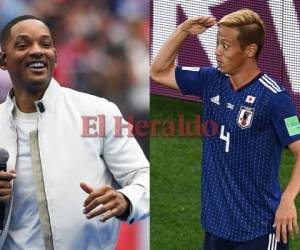 Will Smith, autor junto al puertorriqueño Nicky Jam y la albanesa Era Istrefi del himno oficial del Mundial, 'Live it up', calificó al japonés como uno de los jugadores 'más 'cools'' del torneo.Foto:AFP