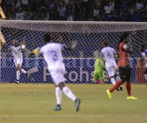 Eddie Hernández anotó un gol ante Trinidad y Tobago en las eliminatorias. Foto: Agencia AFP.