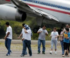 Según el Centro de Atención al Migrante Retornado los hondureños fueron deportados desde Estados Unidos.