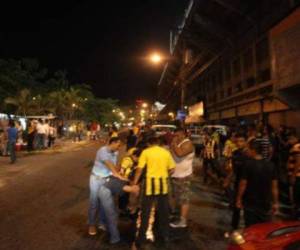 El hecho ocurrió después del partido Real España vs Juticalpa. (Foto: Archivo)