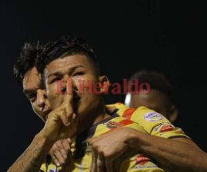 El Chino López silenció el Estadio Humberto Micheletti con el gol del empate. Foto: El Heraldo
