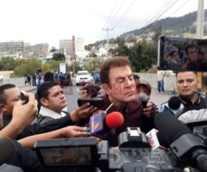 Nasralla también cuestionó que el Legislativo 'nunca se había reunido a las 7:00 de la mañana'. (Foto: El Heraldo Honduras/ Noticias Honduras hoy)
