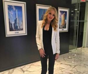 Tiffany Trump es activa en la campaña de su padre en su carrera a a presidencia de Estados Unidos.