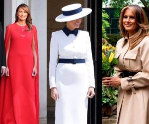 Como era de esperar, la primera dama de Estados Unidos, Melania Trump, deslumbró con cada uno de los atuendos usados durante su visita oficial a Reino Unido. Melania acompañó a su esposo, Donald Trump, a los eventos programados con la reina Isabel II y la prensa británica estuvo muy pendiente de la estadounidense. Entre las prestigiosas firmas que Melania eligió está la italiana Dolce & Gabbana.