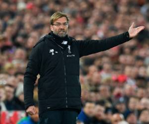 Jurgen Klopp, entrenador del Liverpool. (AFP)