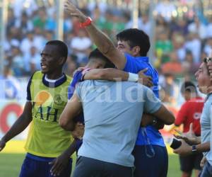 Diego Vazquez entrenador de los azules del Motagua. Foto: Ronal Aceituno / Grupo Opsa.