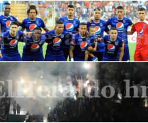 Motagua contó con el apoyo de su gente el pasado domingo en el juego ante Olimpia por el pase a la final. ¿Estará ante Platense? (Fotos: Deportes El Heraldo / Noticias de Honduras / El Heraldo Honduras)