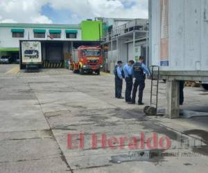 Pese a las maniobras de auxilio, el hombre falleció al interior del pozo. Foto: Estalin Irías/ El Heraldo