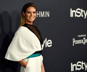 Heidi Klum nuevamente volvió a llevar el mejor disfraz en el Magic Hour Rooftop Bar & Lounge en Moxy Times Square. Fotos: AP.