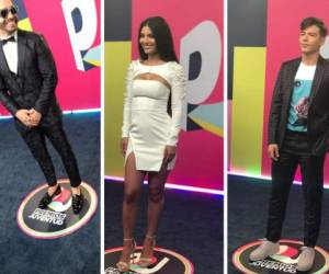 Maluma, Marielena Dávila, Manolo Vergara y muchos más famosos en su paso por la alfombra azul de Premios Juventud 2018. Fotos cortesía Facebook Premios Juvetud, Instagram elgordoylaflaca.