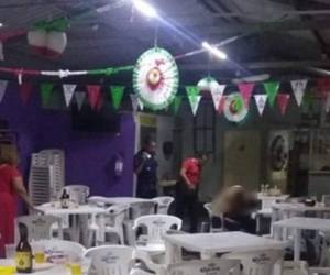 El bar se encontraba abierto desde temprano para celebrar las fiestas patrias de México, según informaron medios locales. Foto: El Comercio.