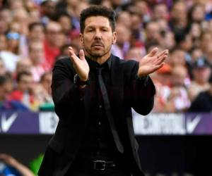 El Cholo Simeone entrenador del Atlético de Madrid. Foto: Agencia AFP