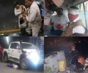 Periodistas golpeados, civiles heridos en protestas, masacres, dantescos hallazgos, crueles crímenes y una familia quemada son parte de los sucesos que sacudieron Honduras durante esta semana.