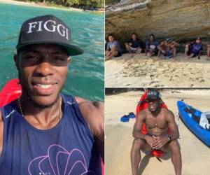 El capitán de la Selección Nacional y figura en el Houston Dynamo de la MLS, Maynor Figueroa, pasó unos días de vacaciones en Cayos Cochinos y disfrutó al máximo su estadía en este paradisíaco lugar del caribe hondureño. (Fotos: Instagram)