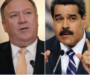 Mike Pompeo, secretario de Estado de los Estados Unidos, ha condenado el gobierno de Nicolás Maduro en Venezuela. Foto: AP