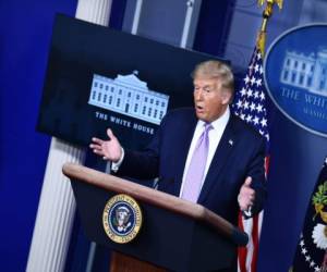 En una conferencia de prensa en la Casa Blanca el jueves, Trump fue consultado sobre alegaciones en ese sentido.